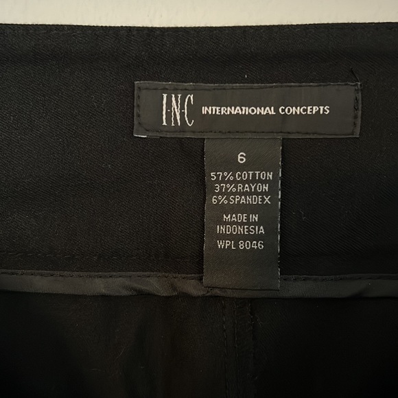 INC black flare leg trouser - Picture 4 of 9